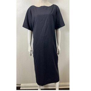 HARVEY FAIRCLOTH MAXI LAGENLOOK WRAP DRESS